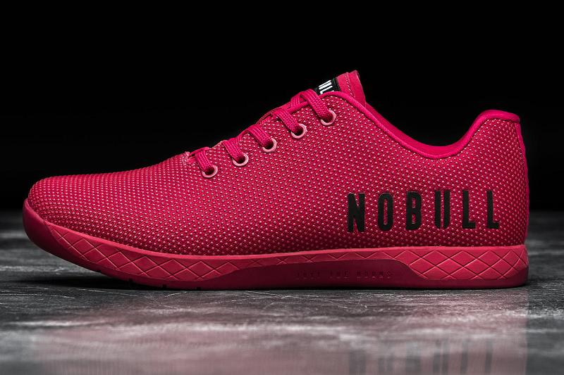 Women\'s Nobull Magenta Trainers Red | SG A3048H